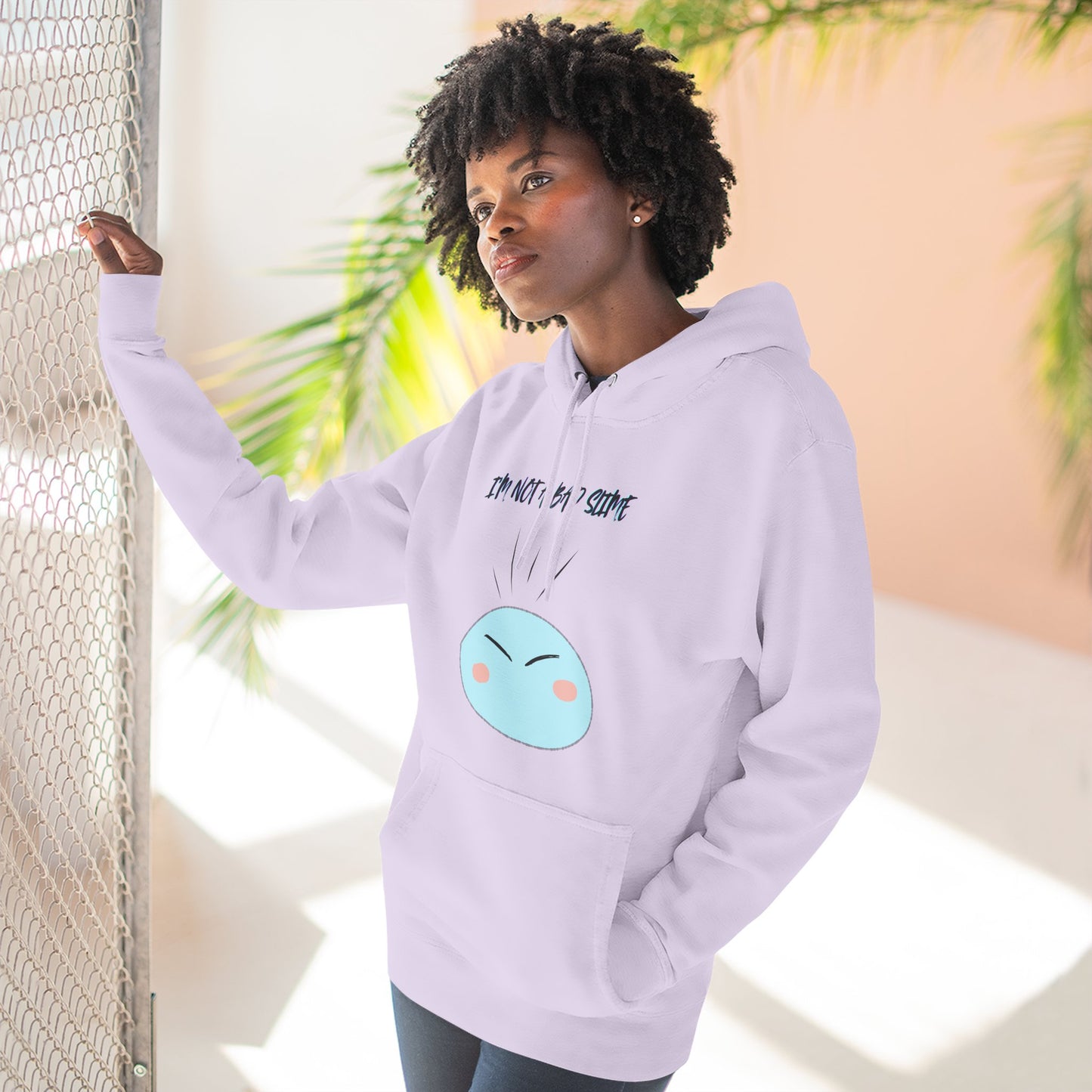 Fleece Hoodie - Slime Anime Inspired Design