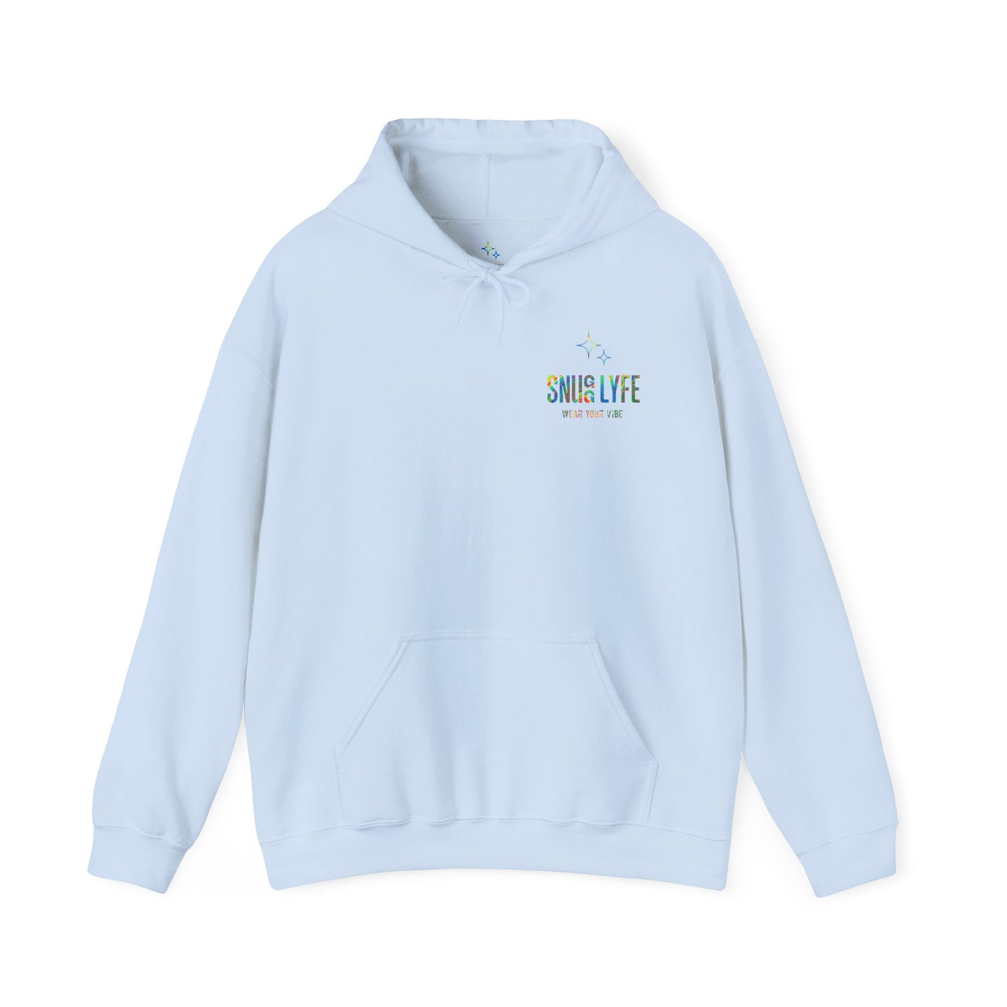 Snugg Lyfe Hooded Sweatshirt, Unisex Hoodie for Comfort, Casual Wear, Perfect Gift for Friends, Cozy Layer for Anytime, Chill Vibes