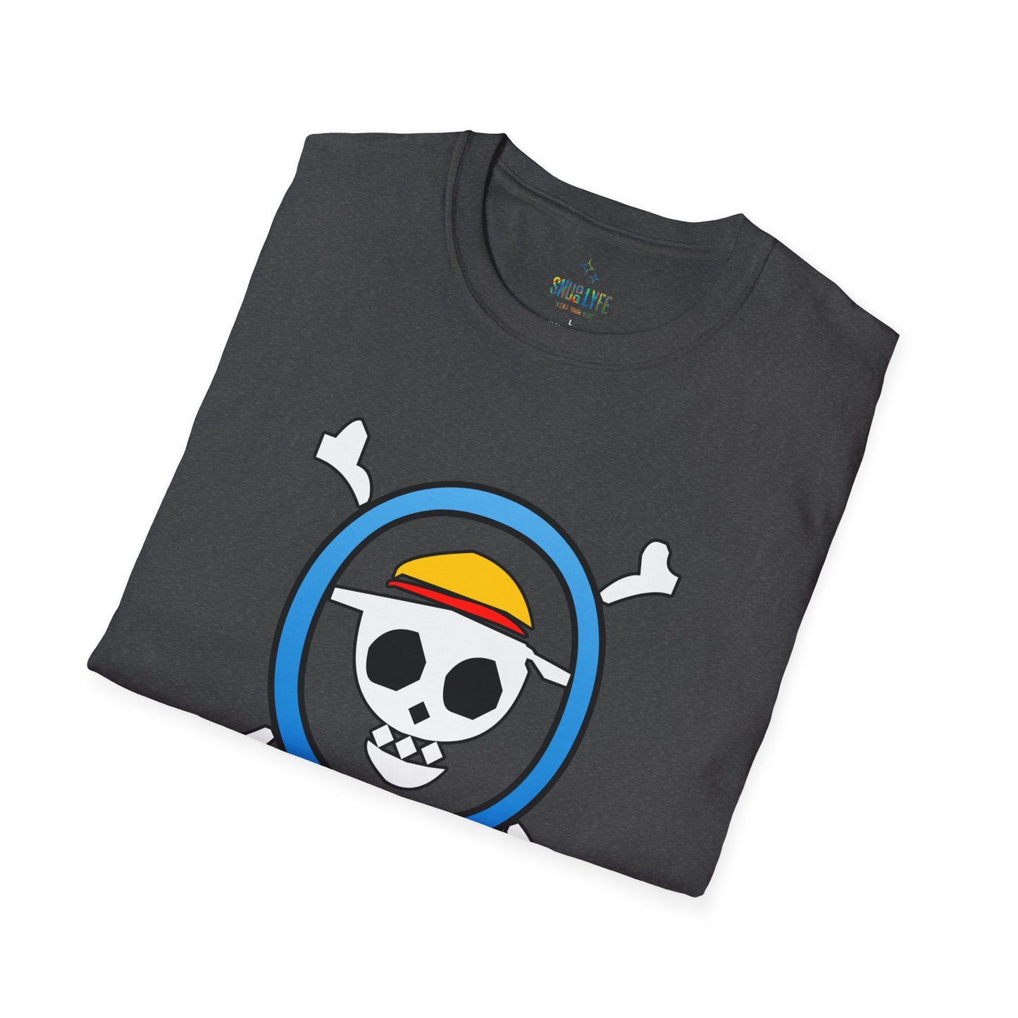 Playful Luffy Inspired Graphic Tee for Casual Wear, Perfect for Fans, Gift for Birthdays, Fun Statement Shirt, Unisex Tee, Novelty Gift