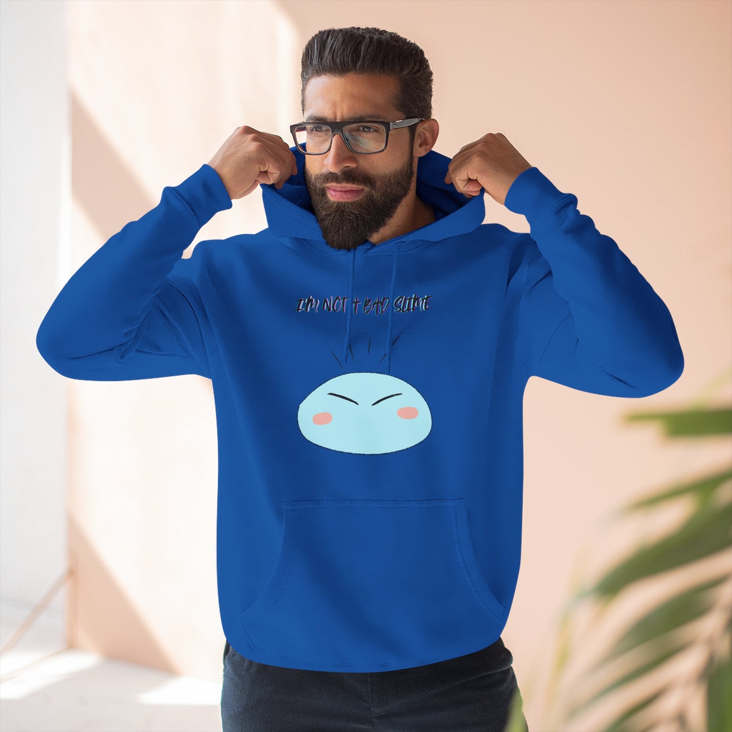 Fleece Hoodie - Slime Anime Inspired Design