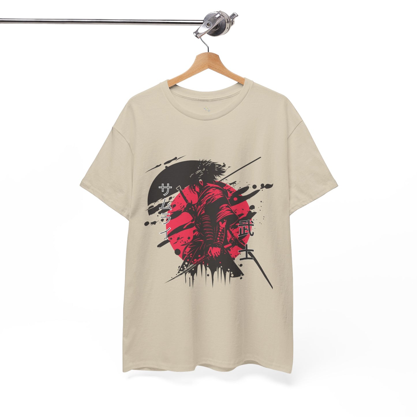 Japanese-Inspired Unisex Heavy Cotton Tee, Streetwear, Graphic Tee, Casual Wear, Gift Idea, Art Shirt, Summer Fashion