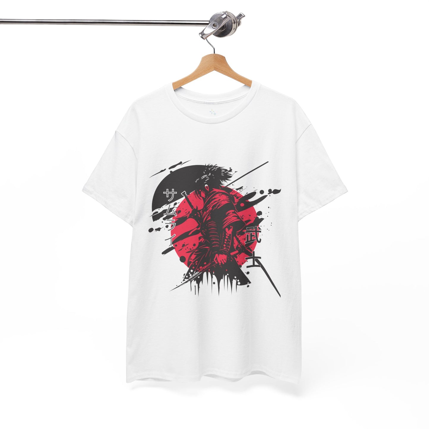 Japanese-Inspired Unisex Heavy Cotton Tee, Streetwear, Graphic Tee, Casual Wear, Gift Idea, Art Shirt, Summer Fashion