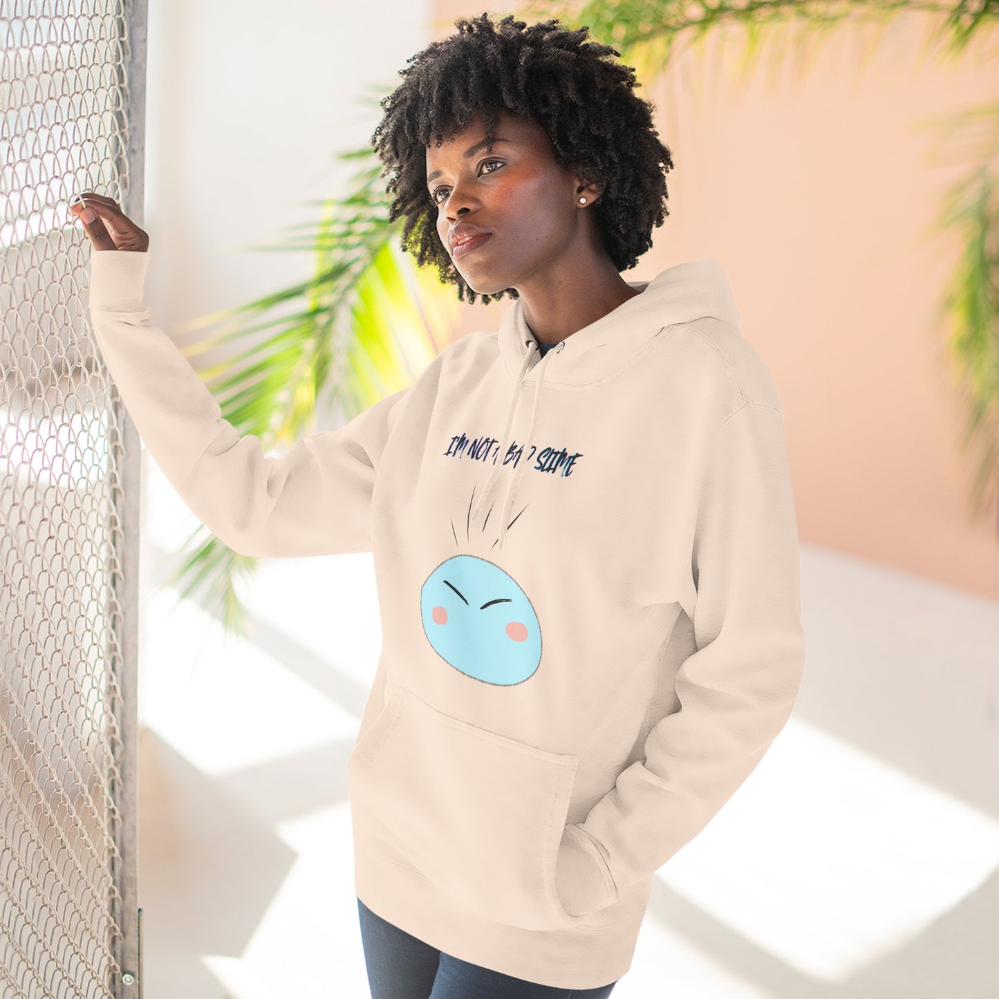 Fleece Hoodie - Slime Anime Inspired Design