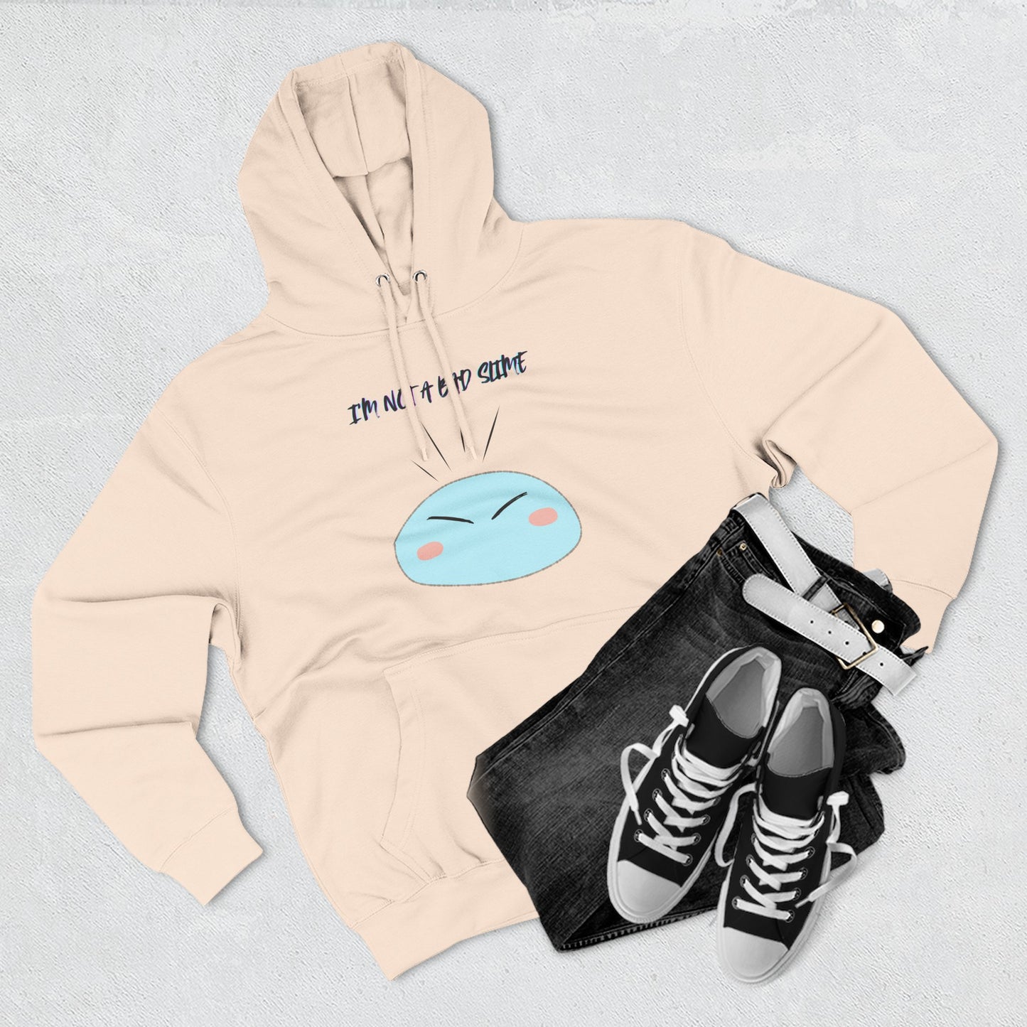 Fleece Hoodie - Slime Anime Inspired Design