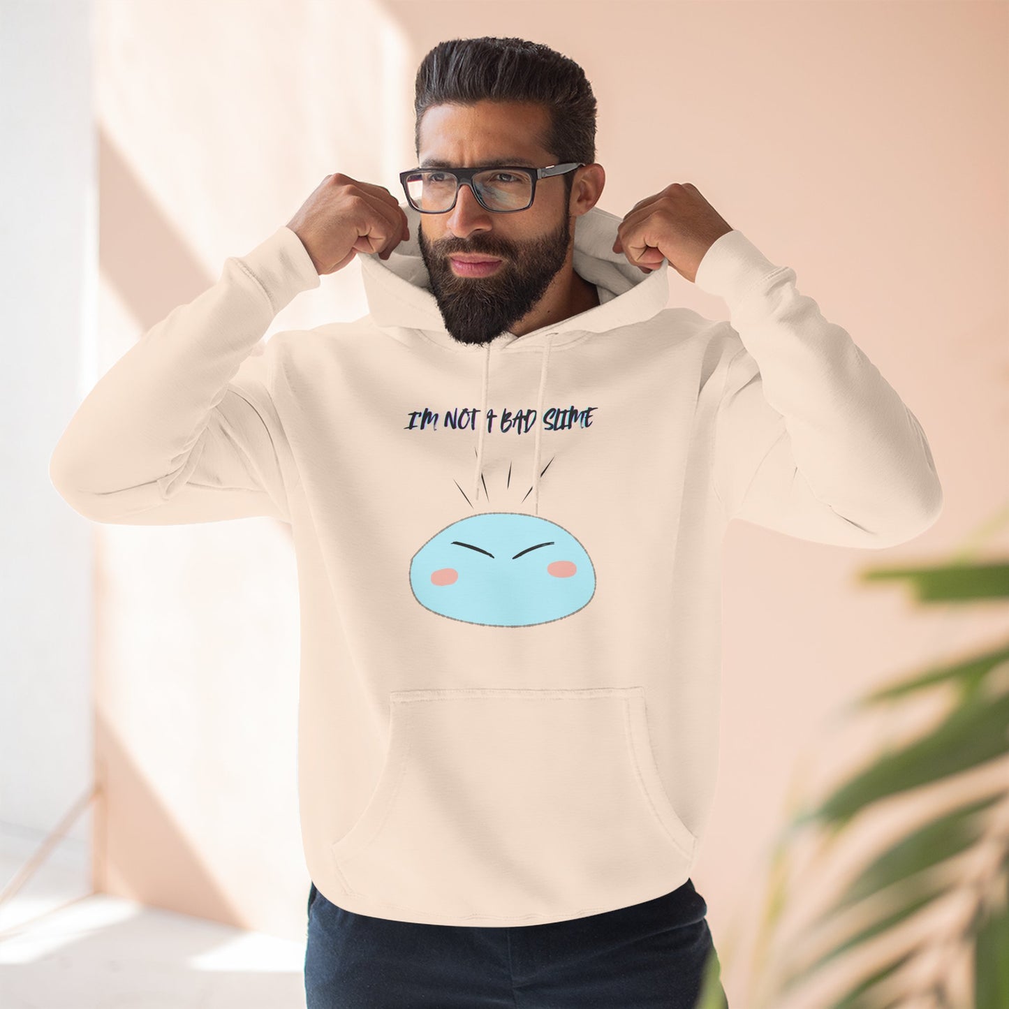 Fleece Hoodie - Slime Anime Inspired Design