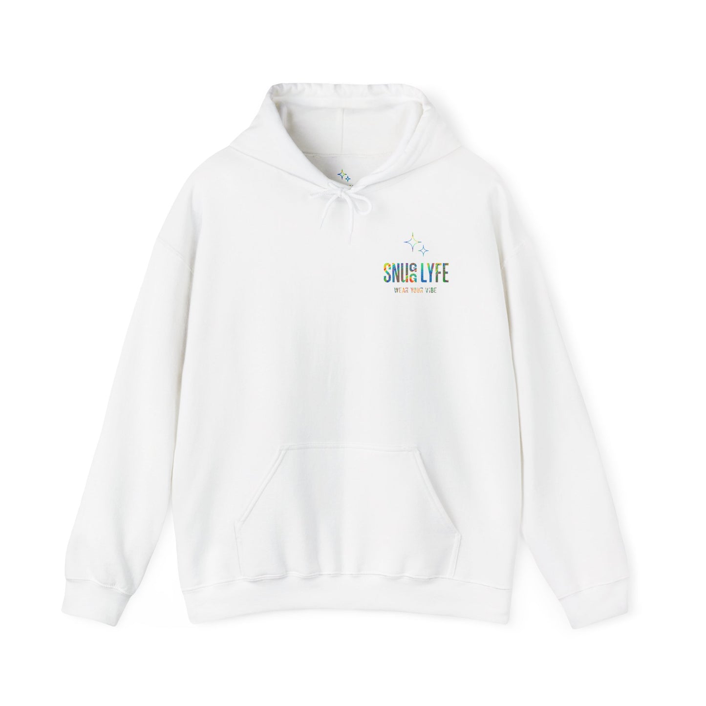 Snugg Lyfe Hooded Sweatshirt, Unisex Hoodie for Comfort, Casual Wear, Perfect Gift for Friends, Cozy Layer for Anytime, Chill Vibes