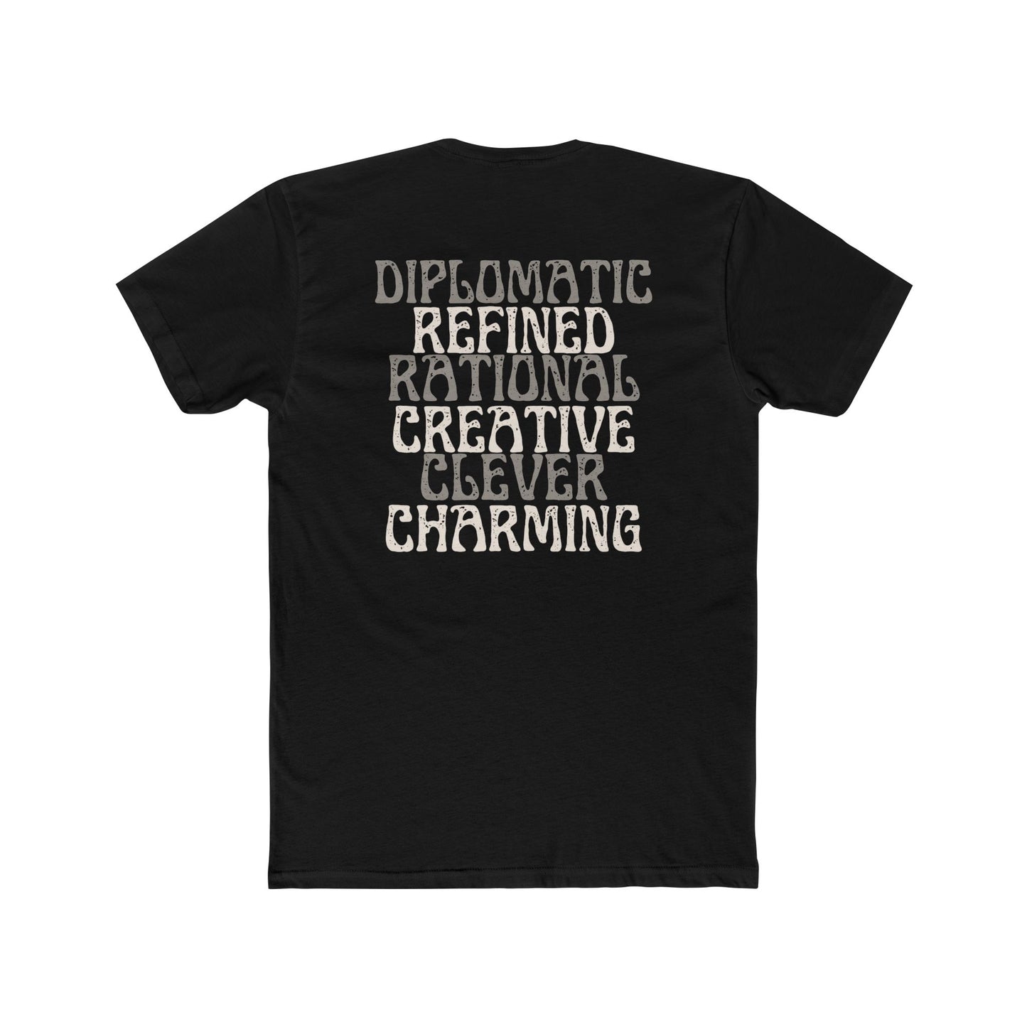 Libra Zodiac Crew Tee - Unisex Astrology Shirt, Libra T-Shirt, Horoscope Gift, Birthday Gift, Zodiac Apparel