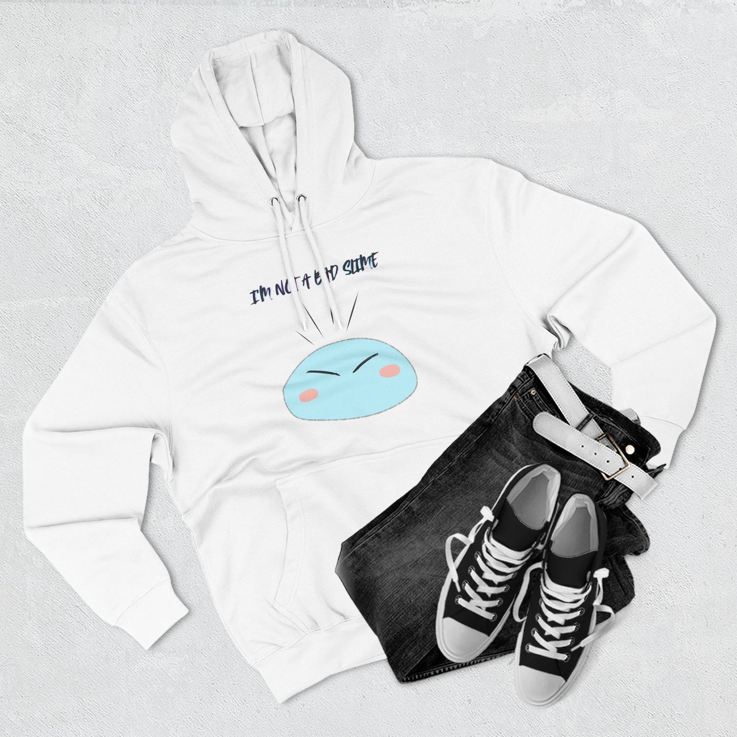 Fleece Hoodie - Slime Anime Inspired Design