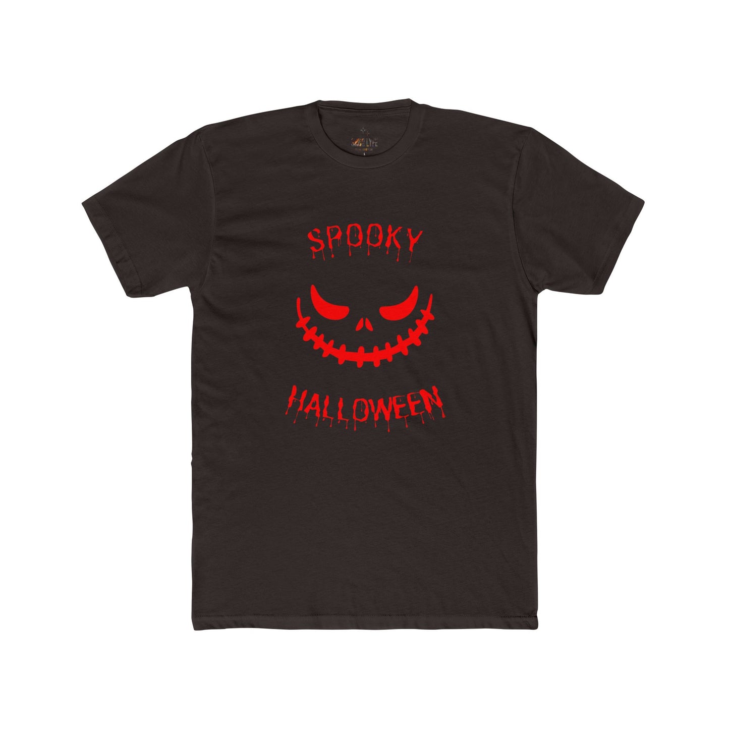 Spooky Halloween Crew Tee, Unisex Halloween Shirt, Cotton Tee, Fall Apparel, Halloween Costume Top, Autumn T-Shirt, Trick or Treat Tee