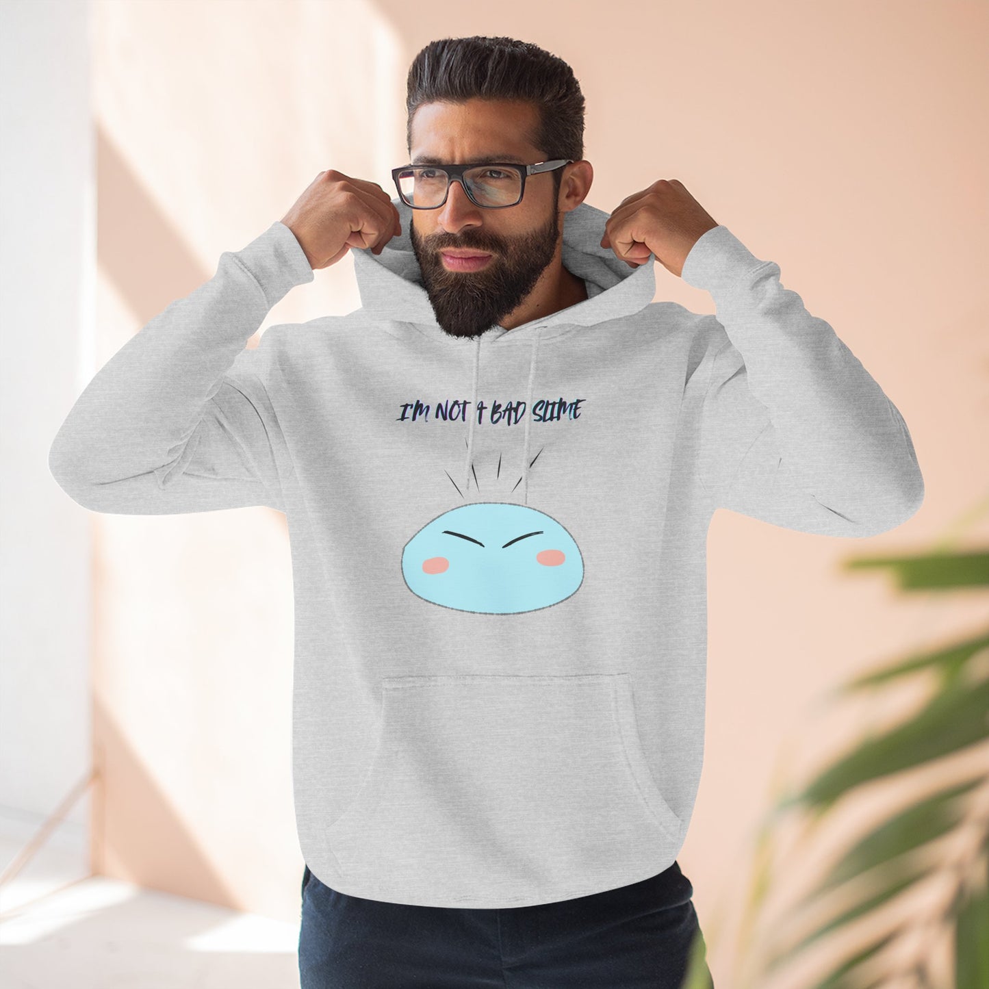 Fleece Hoodie - Slime Anime Inspired Design