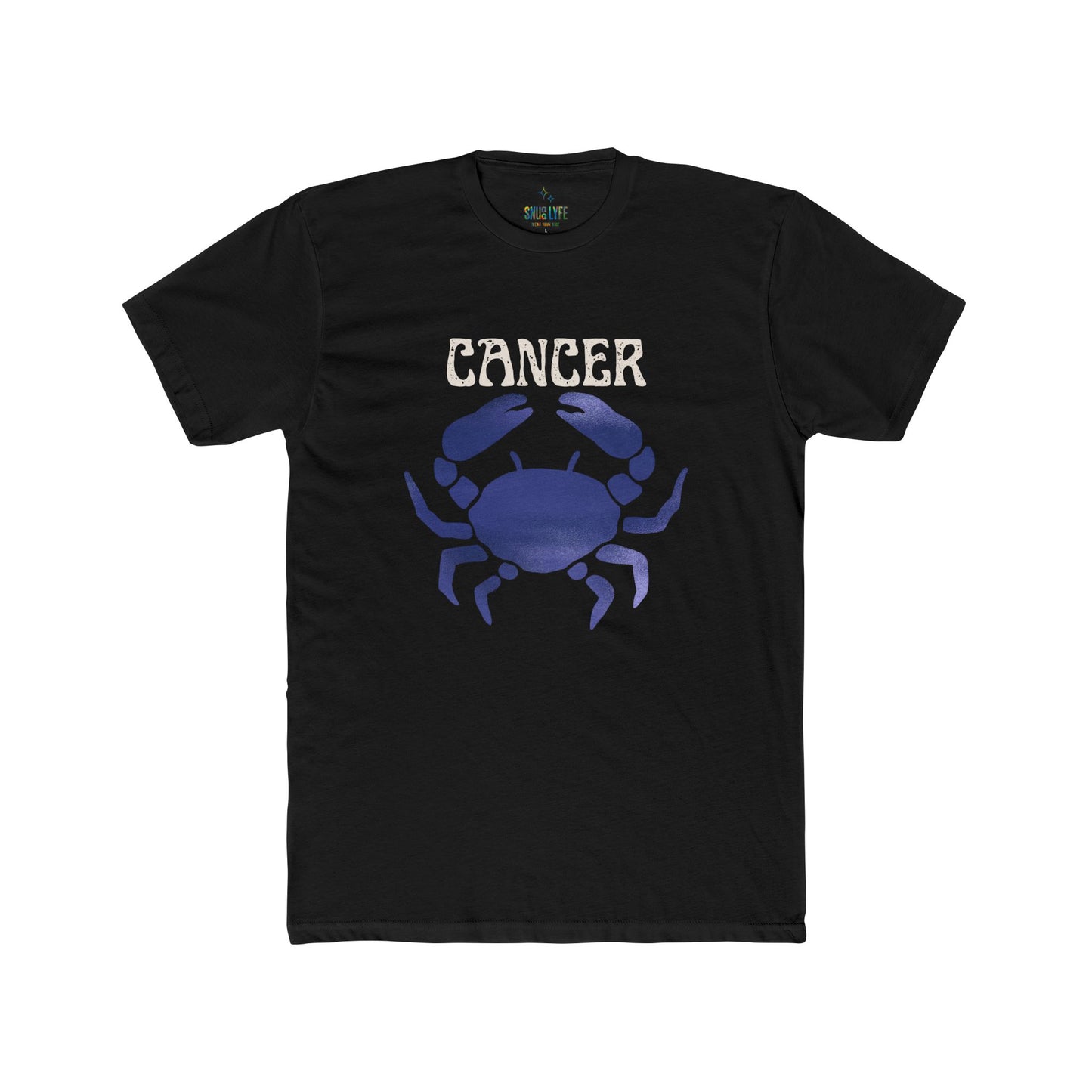 Cancer Zodiac Unisex Cotton Crew Tee | Astrology T-Shirt | Perfect Gift for Cancer Season, Birthday, Horoscope Lovers, Star Sign Apparel