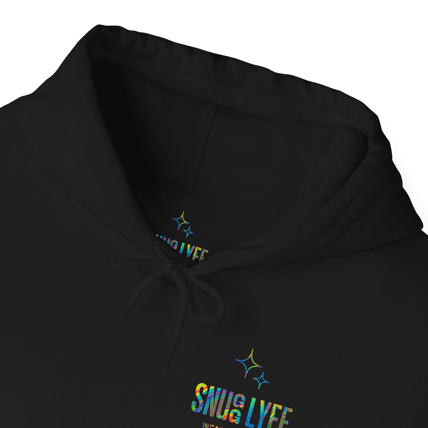 Snugg Lyfe Hooded Sweatshirt, Unisex Hoodie for Comfort, Casual Wear, Perfect Gift for Friends, Cozy Layer for Anytime, Chill Vibes