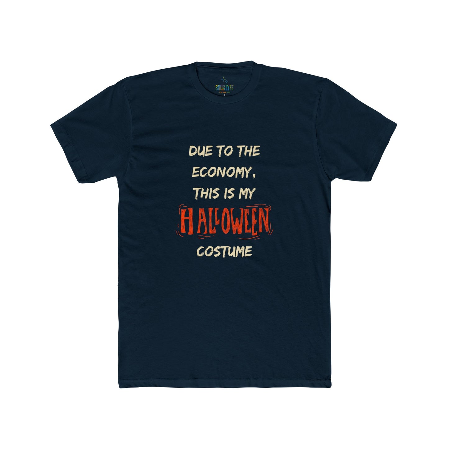 Funny Halloween T-Shirt, Unisex Cotton Tee, Casual Halloween Costume, Spooky Apparel, Holiday Gift, Affordable Costume Idea