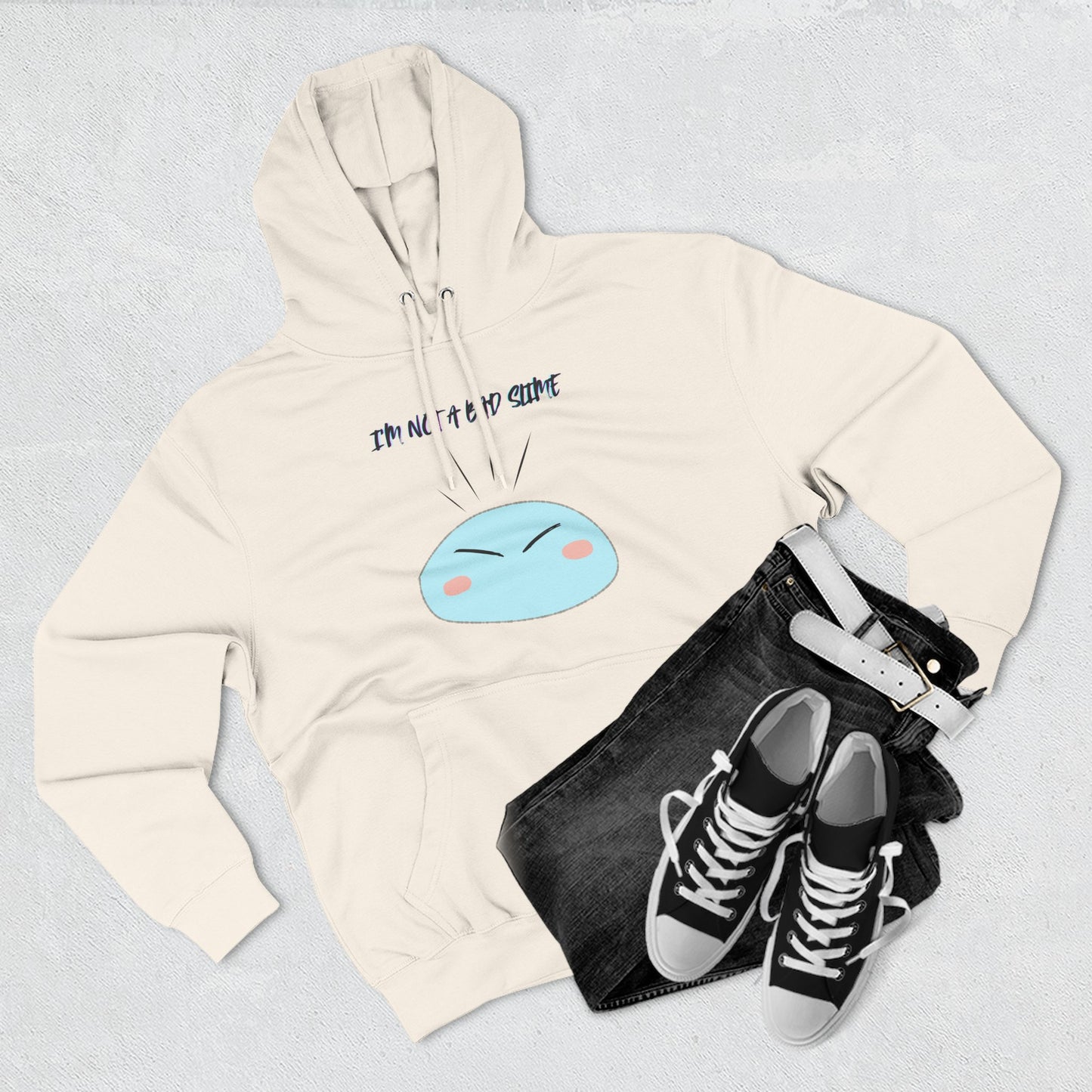 Fleece Hoodie - Slime Anime Inspired Design