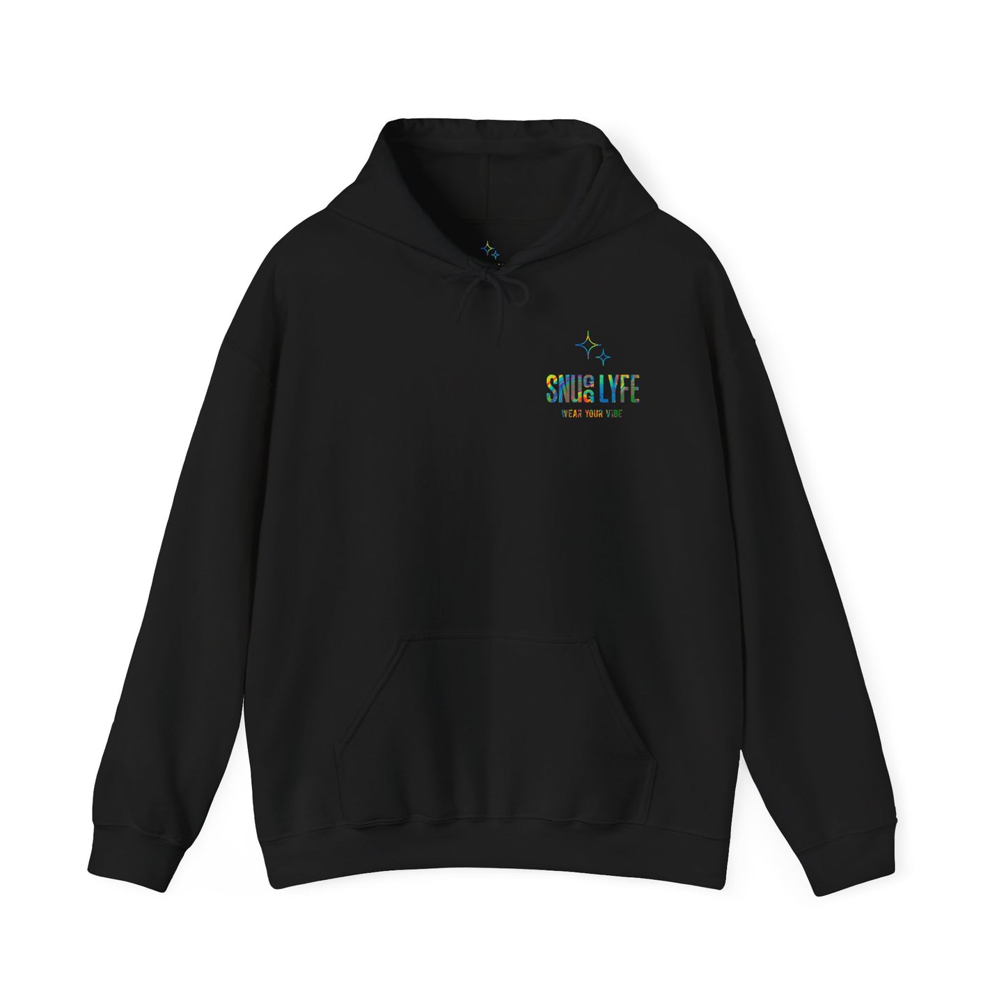 Snugg Lyfe Hooded Sweatshirt, Unisex Hoodie for Comfort, Casual Wear, Perfect Gift for Friends, Cozy Layer for Anytime, Chill Vibes