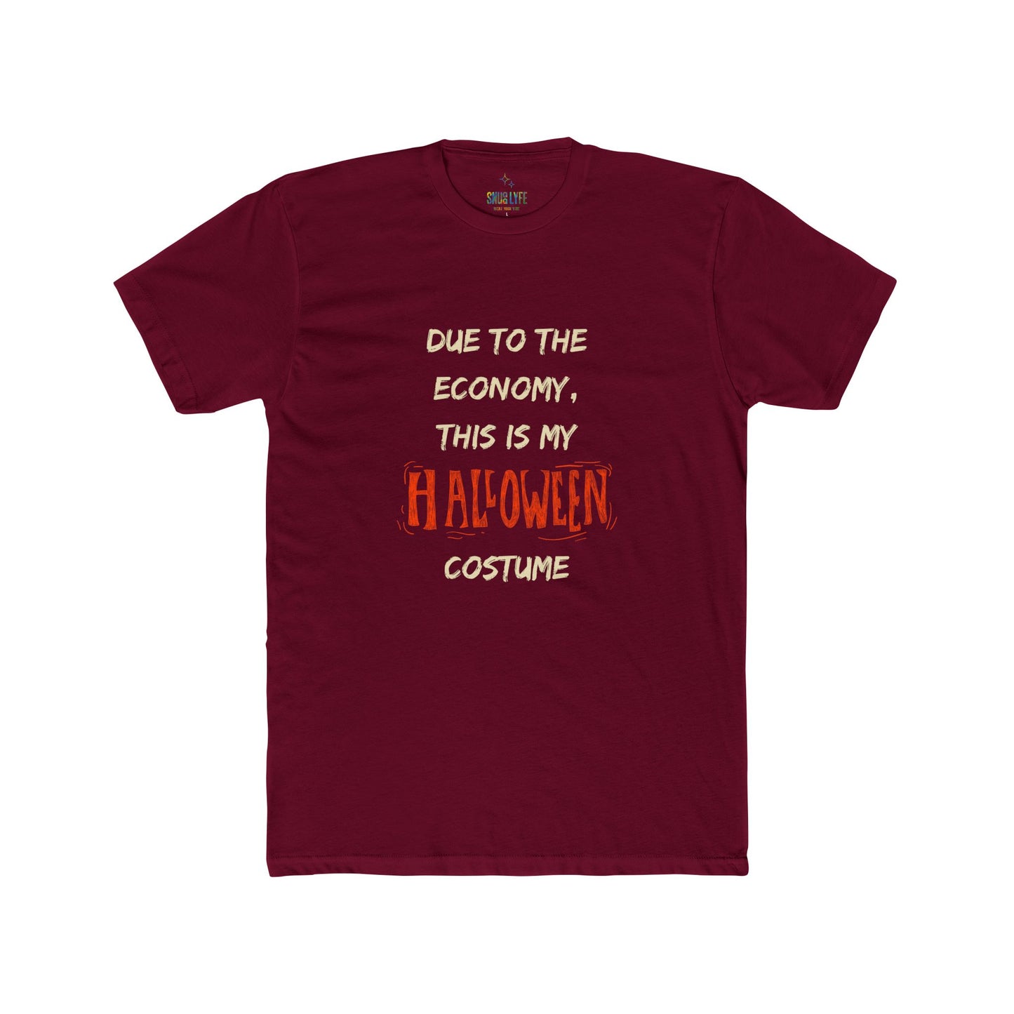 Funny Halloween T-Shirt, Unisex Cotton Tee, Casual Halloween Costume, Spooky Apparel, Holiday Gift, Affordable Costume Idea