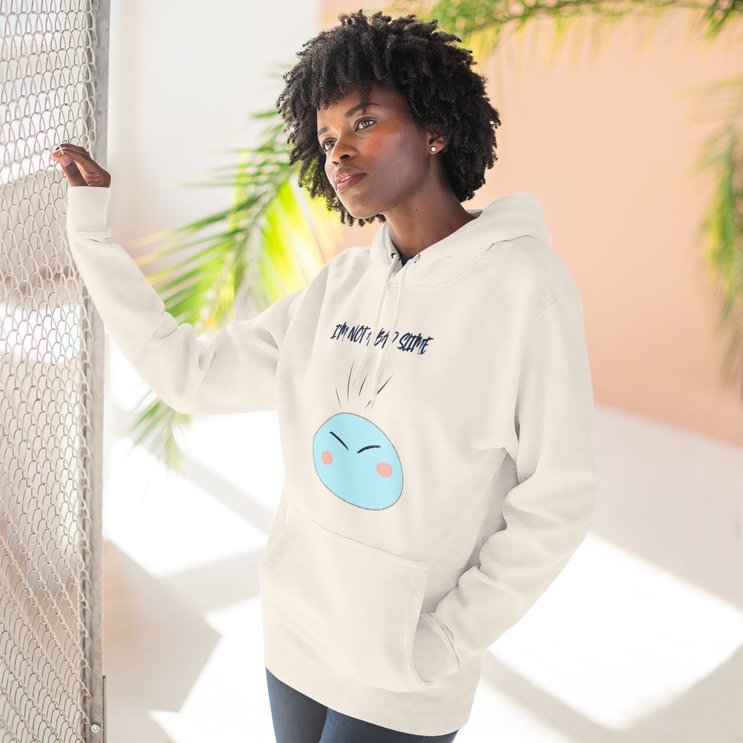 Fleece Hoodie - Slime Anime Inspired Design