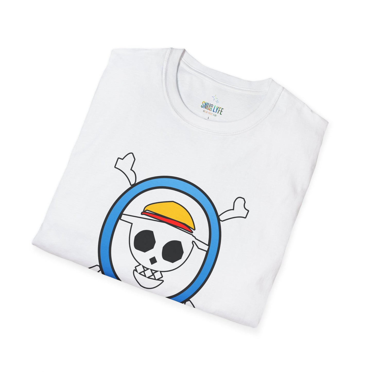 Playful Luffy Inspired Graphic Tee for Casual Wear, Perfect for Fans, Gift for Birthdays, Fun Statement Shirt, Unisex Tee, Novelty Gift