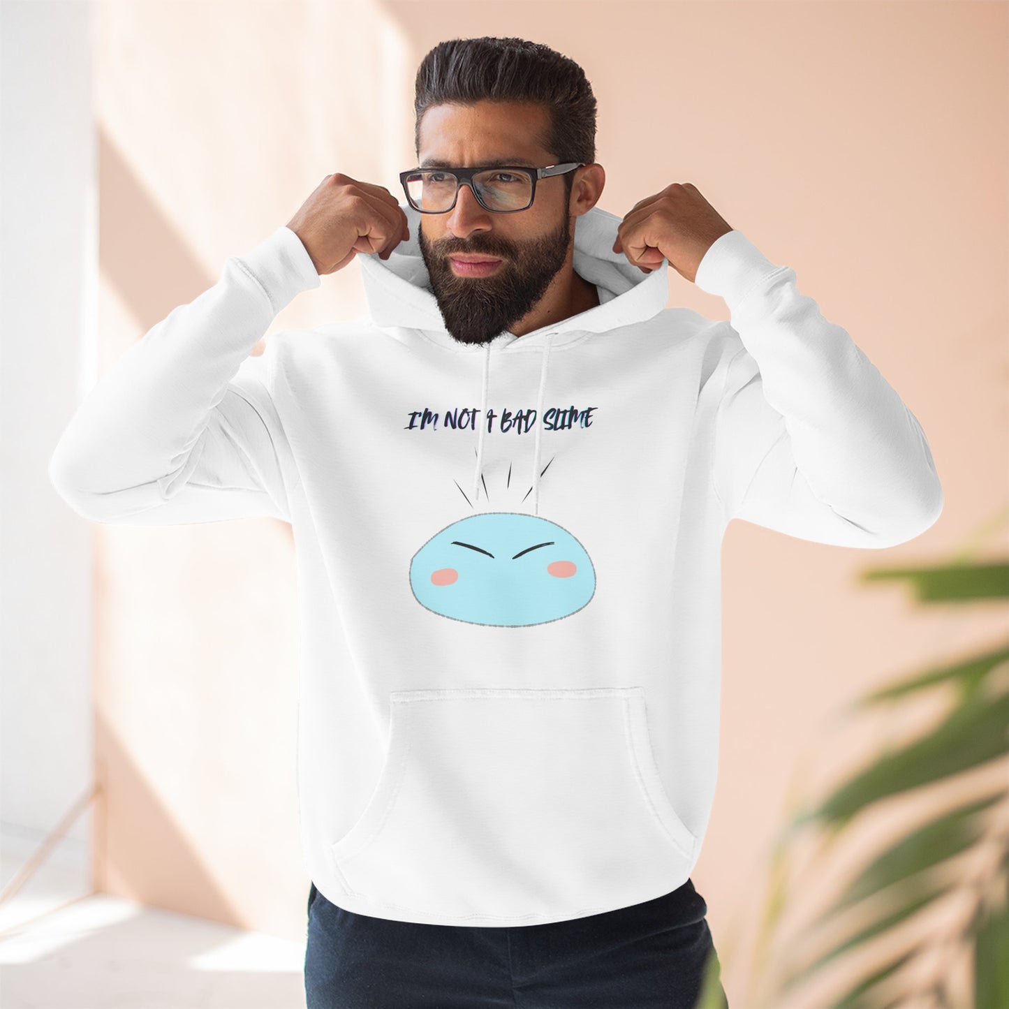 Fleece Hoodie - Slime Anime Inspired Design