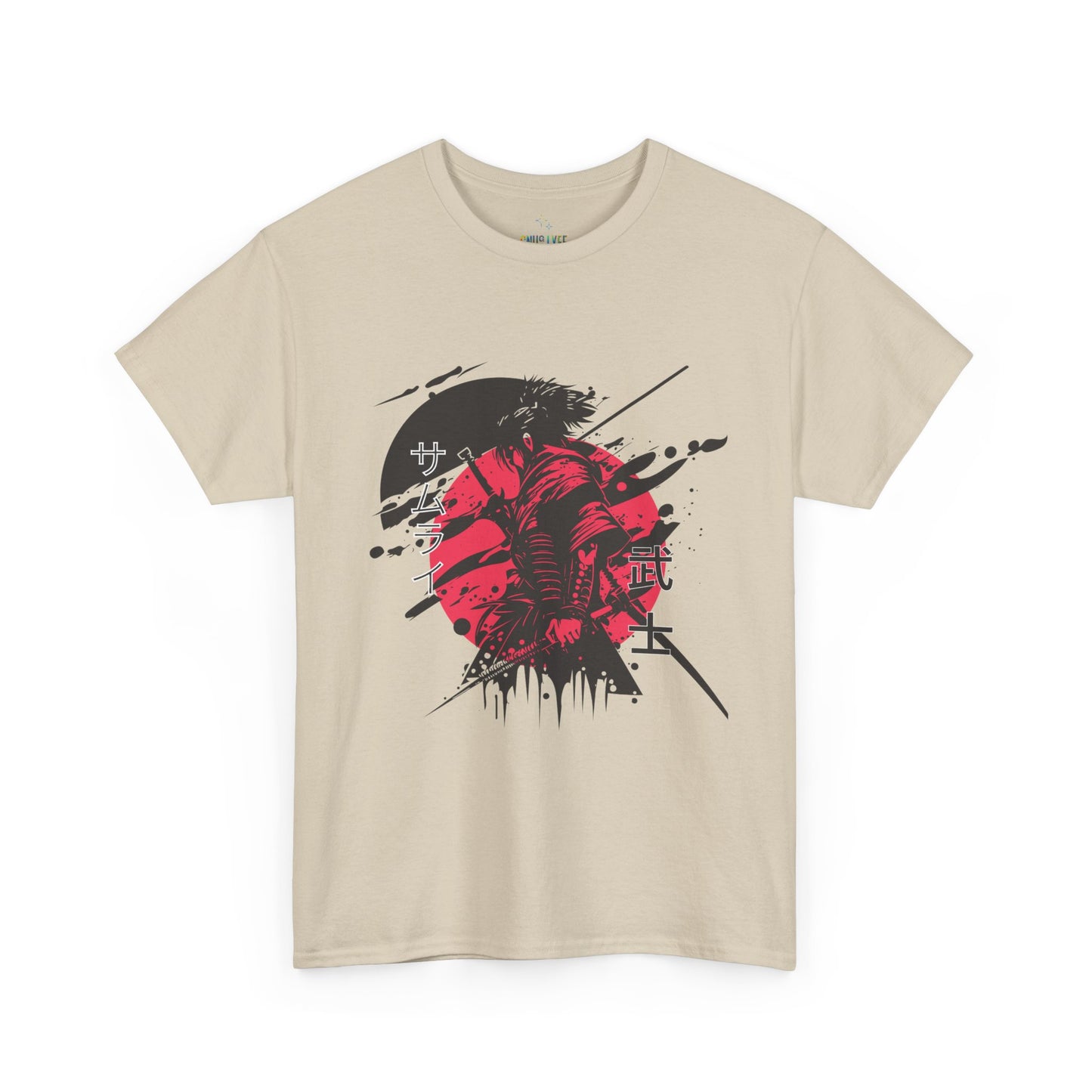 Japanese-Inspired Unisex Heavy Cotton Tee, Streetwear, Graphic Tee, Casual Wear, Gift Idea, Art Shirt, Summer Fashion