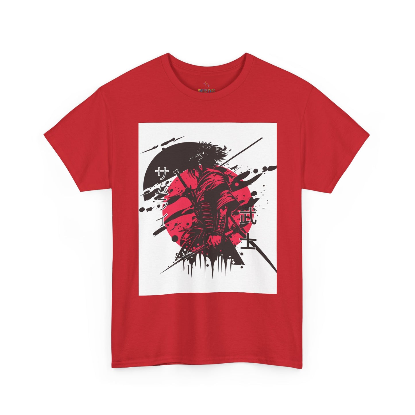Japanese-Inspired Unisex Heavy Cotton Tee, Streetwear, Graphic Tee, Casual Wear, Gift Idea, Art Shirt, Summer Fashion