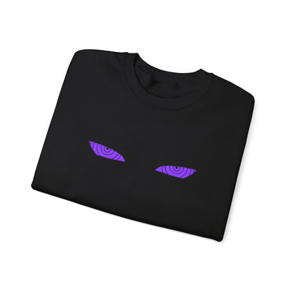 Mystical Eyes Crewneck Sweatshirt, Unisex Sweatshirt, Trendy Fashion, Cozy Gift, Casual Wear, Winter Wardrobe Essentials
