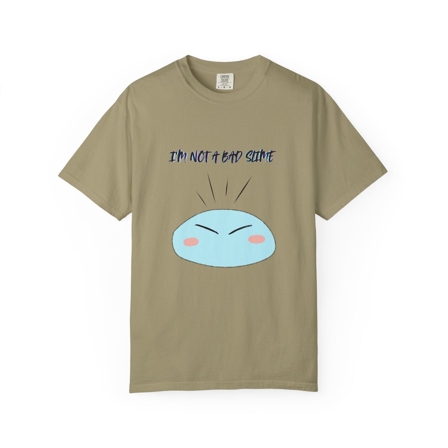 Funny Unisex T-Shirt – "I'm Not a Bad Slime" Tee – Cute Gift for Gamers, Comedians, Casual Wear, Birthdays, or Holidays