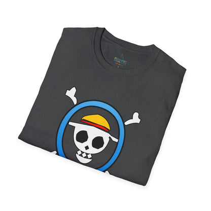 Playful Luffy Inspired Graphic Tee for Casual Wear, Perfect for Fans, Gift for Birthdays, Fun Statement Shirt, Unisex Tee, Novelty Gift