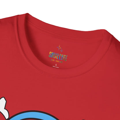 Playful Luffy Inspired Graphic Tee for Casual Wear, Perfect for Fans, Gift for Birthdays, Fun Statement Shirt, Unisex Tee, Novelty Gift