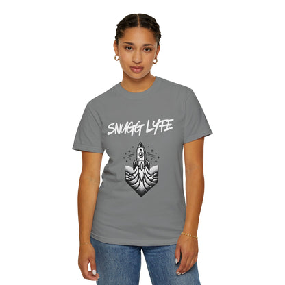 Snugg Lyfe Rocket Tee — Vintage Space Graphic T-Shirt