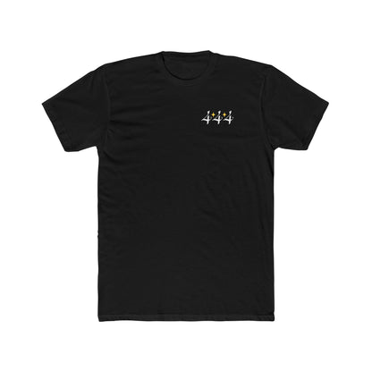 Divinely Protected Crew Tee — Moon & Sun Spiritual Graphic T-Shirt