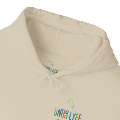 Snugg Lyfe Hooded Sweatshirt, Unisex Hoodie for Comfort, Casual Wear, Perfect Gift for Friends, Cozy Layer for Anytime, Chill Vibes