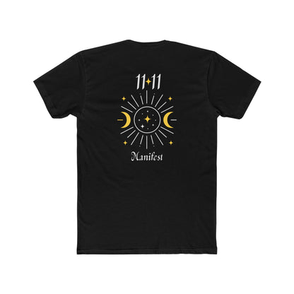 11:11 Manifest Tee — Spiritual Moon & Sun Graphic T-Shirt