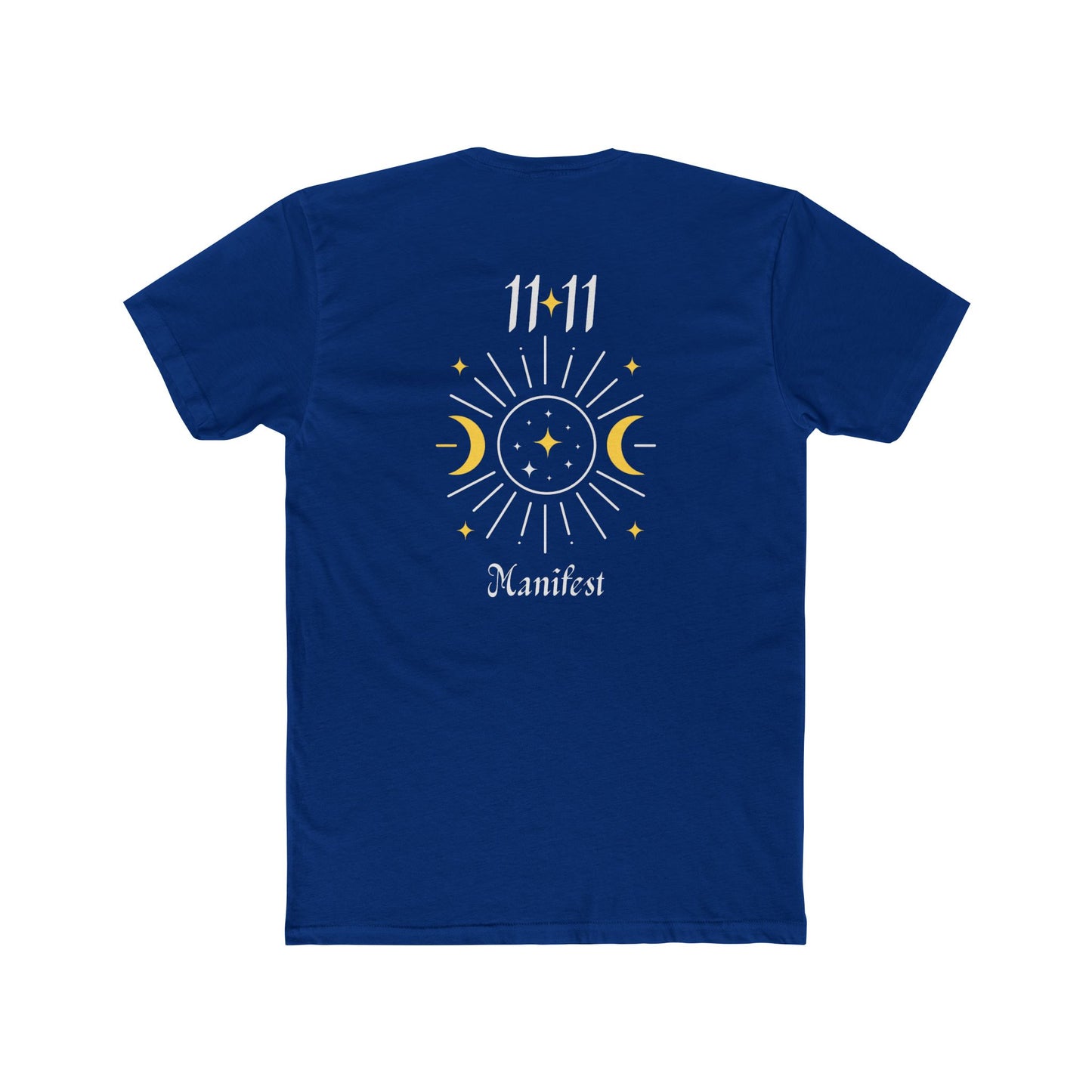 11:11 Manifest Tee — Spiritual Moon & Sun Graphic T-Shirt