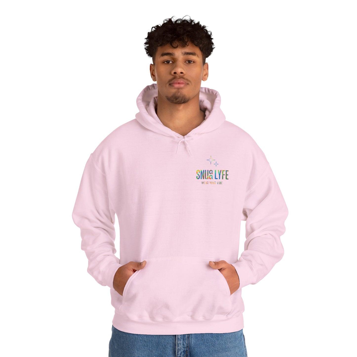 Snugg Lyfe Hooded Sweatshirt, Unisex Hoodie for Comfort, Casual Wear, Perfect Gift for Friends, Cozy Layer for Anytime, Chill Vibes