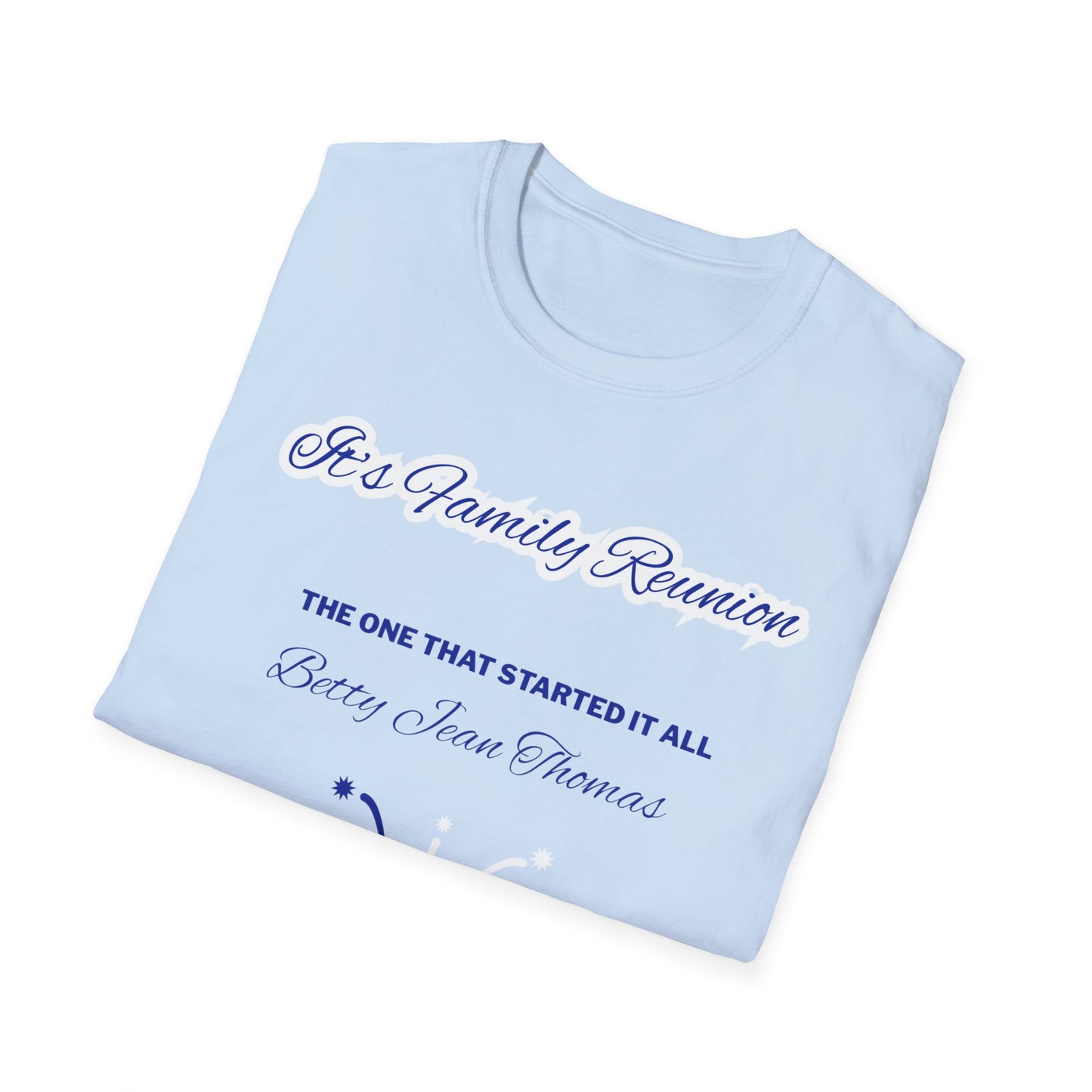 Family Reunion Softstyle T-Shirt, Unisex Family Shirt, Family Gathering Tee, Personalised Family Event Tee, Family Reunion Outfit, [...]