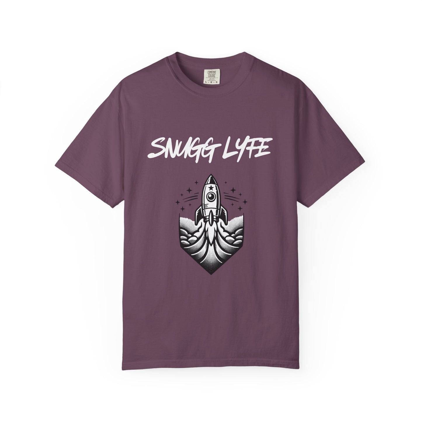 Snugg Lyfe Rocket Tee — Vintage Space Graphic T-Shirt