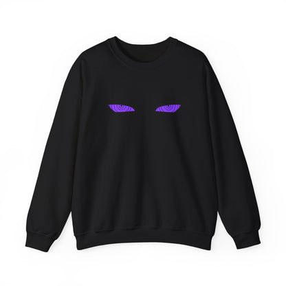 Mystical Eyes Crewneck Sweatshirt, Unisex Sweatshirt, Trendy Fashion, Cozy Gift, Casual Wear, Winter Wardrobe Essentials