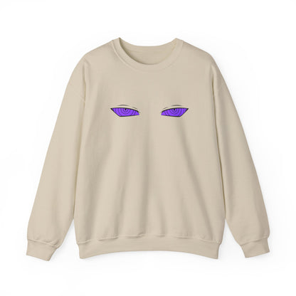 Mystical Eyes Crewneck Sweatshirt, Unisex Sweatshirt, Trendy Fashion, Cozy Gift, Casual Wear, Winter Wardrobe Essentials