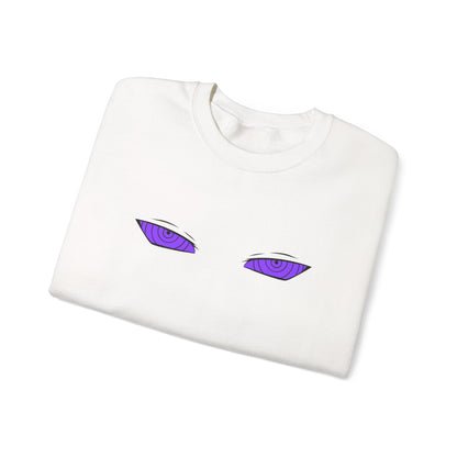 Mystical Eyes Crewneck Sweatshirt, Unisex Sweatshirt, Trendy Fashion, Cozy Gift, Casual Wear, Winter Wardrobe Essentials