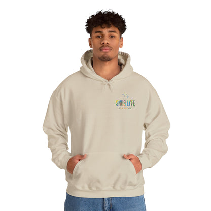 Snugg Lyfe Hooded Sweatshirt, Unisex Hoodie for Comfort, Casual Wear, Perfect Gift for Friends, Cozy Layer for Anytime, Chill Vibes