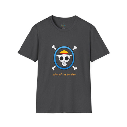 Playful Luffy Inspired Graphic Tee for Casual Wear, Perfect for Fans, Gift for Birthdays, Fun Statement Shirt, Unisex Tee, Novelty Gift