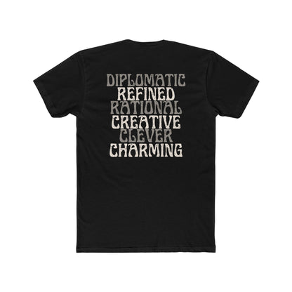 Libra Zodiac Crew Tee - Unisex Astrology Shirt, Libra T-Shirt, Horoscope Gift, Birthday Gift, Zodiac Apparel