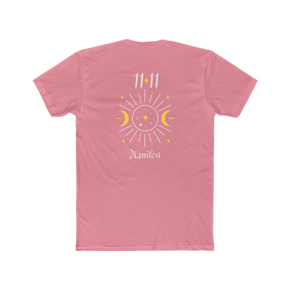 11:11 Manifest Tee — Spiritual Moon & Sun Graphic T-Shirt