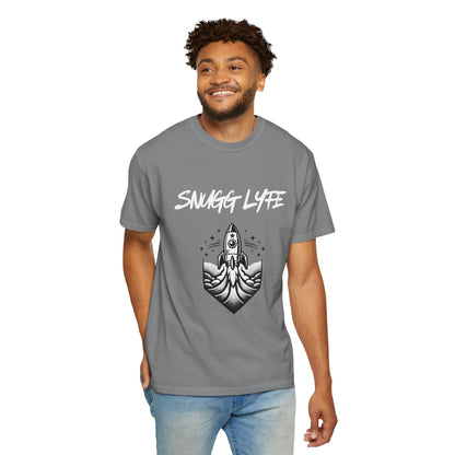 Snugg Lyfe Rocket Tee — Vintage Space Graphic T-Shirt