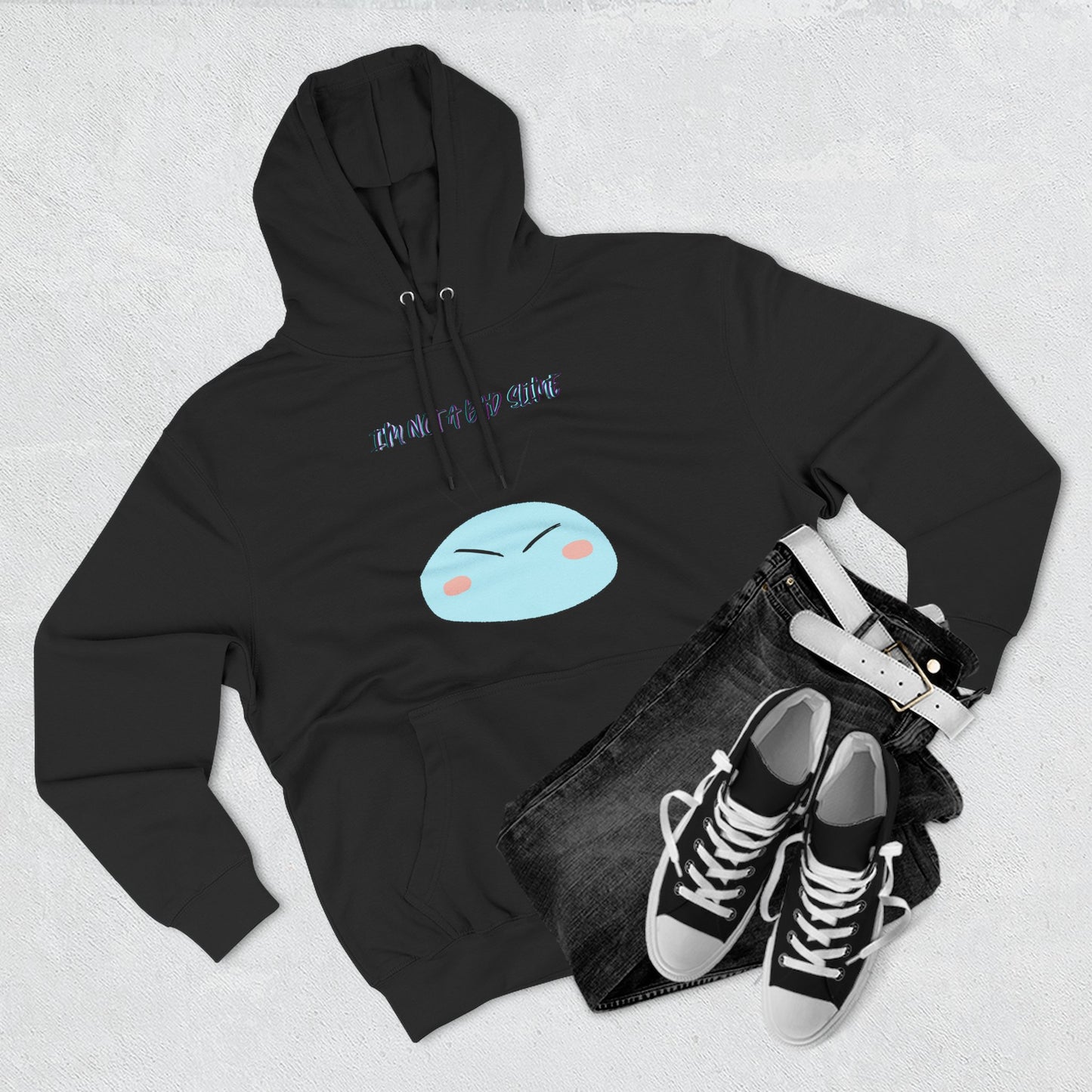 Fleece Hoodie - Slime Anime Inspired Design