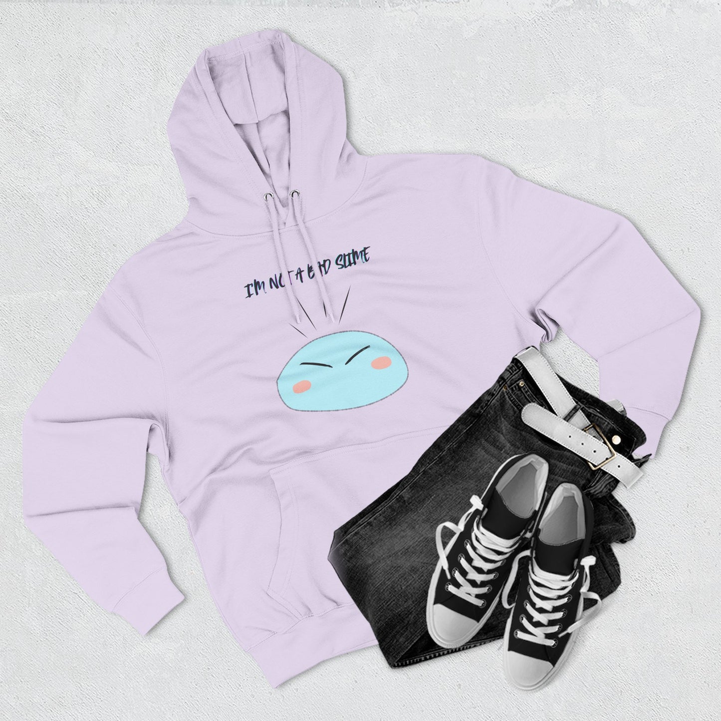 Fleece Hoodie - Slime Anime Inspired Design