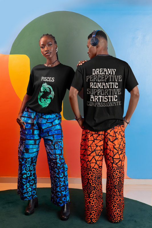 Pisces Zodiac Unisex Cotton Crew Tee, Astrology Shirt, Horoscope T-Shirt, Gift for Pisces, Inspirational Tee