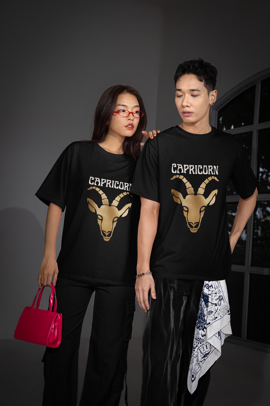 Capricorn Zodiac Tee - Unisex Cotton Crew Shirt, Astrology Gift, Horoscope Apparel, Capricorn Traits, Astrology Lover
