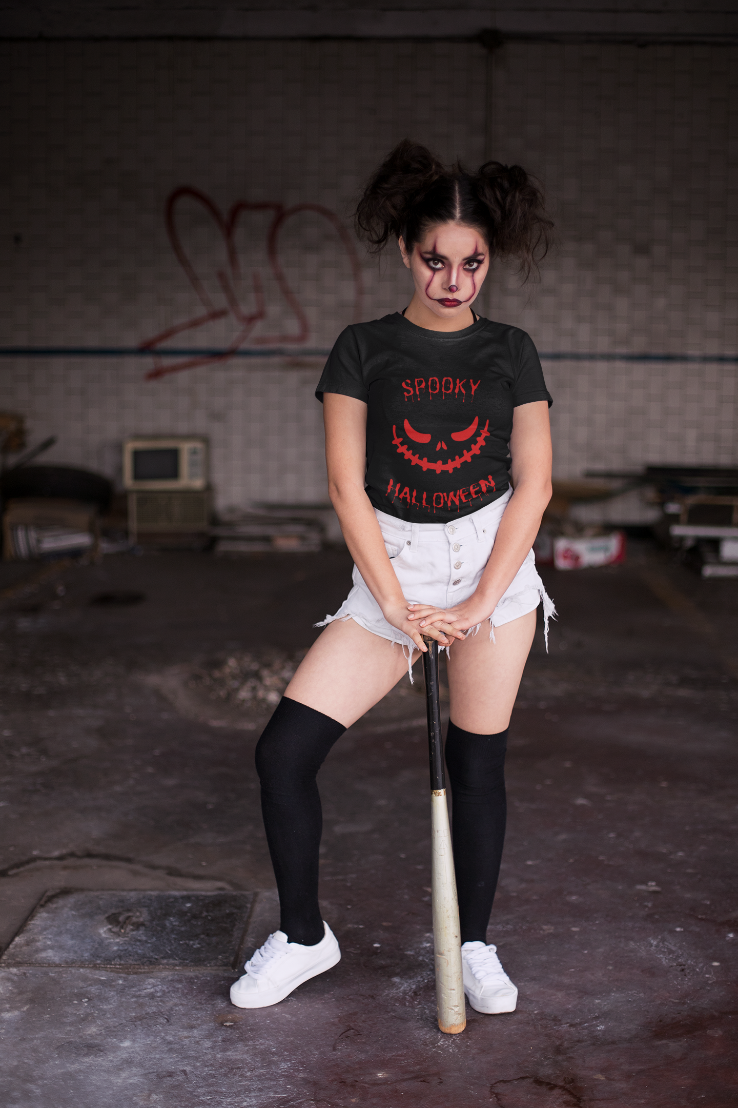 Spooky Halloween Crew Tee, Unisex Halloween Shirt, Cotton Tee, Fall Apparel, Halloween Costume Top, Autumn T-Shirt, Trick or Treat Tee